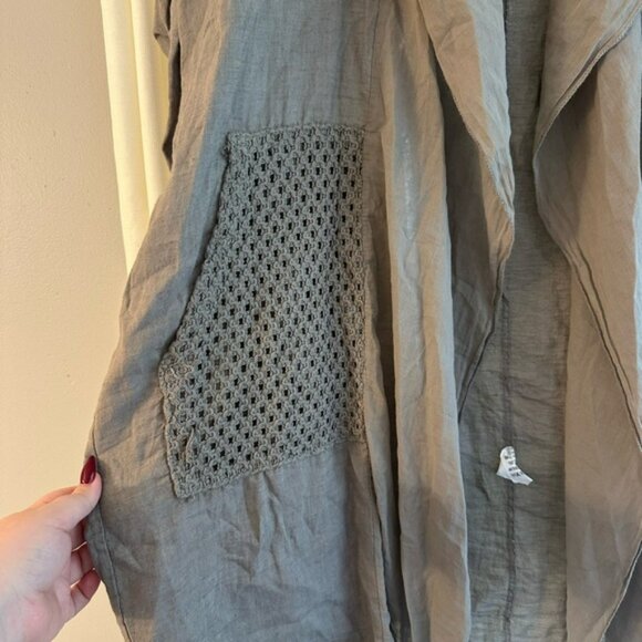 Linen cardigan - Picture 3 of 8